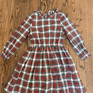 Crewcuts Plaid Long Sleeve  Holiday Dress